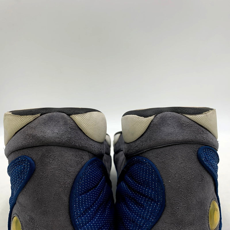 【中古品】【メンズ】 NIKE ナイキ 414571-401 AIR JORDAN 13 RETRO ”FLINT” 2010年製 エアジョーダン 13 レトロ ”フリント” 靴 スニーカー シューズ 160-241015-ma-05-izu サイズ：27.5cm カラー：FRENCH BLUE/UNIVERSITY BLUE 万代Net店