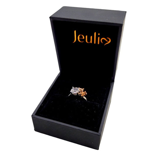 【中古品】【レディース】  JEULIA SV925 HUG ME RING ジュリア ハグミー リング キュートリス 指輪 アクセサリー 192-241014-as-28-izu カラー：シルバー 万代Net店