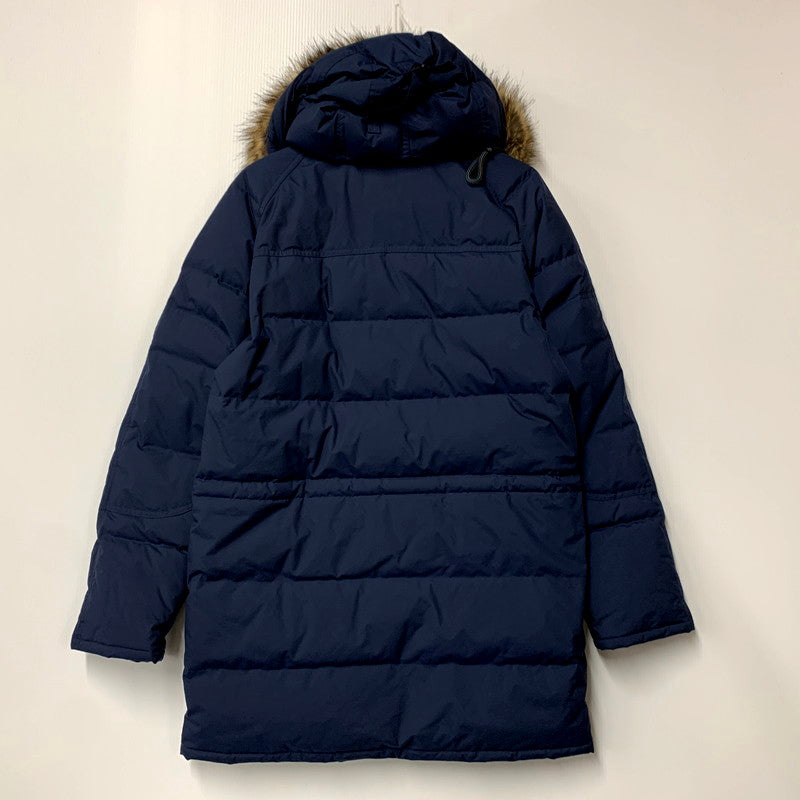 【中古品】【メンズ】 Eddie Bauer エディー・バウアー FILL DOWN PARKA L18F1433 EB650 フィル ダウンパーカー ジャケット アウター 144-241025-as-03-izu サイズ：XS カラー：ネイビー 万代Net店