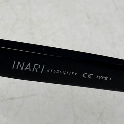 【中古品】【メンズ/レディース】  INARI EYEDENTITY TYPE 1 SUNGLASSES イナリアイデンティティー サングラス 203-241018-as-23-izu サイズ：55□22-145 カラー：ブラック 万代Net店