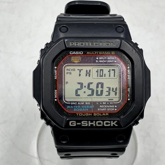 【中古品】【メンズ/レディース】 G-SHOCK ジーショック DIGITAL 5600 SERIES GW-M5610 デジタル 5600シリーズ ソーラー 腕時計 196-241018-as-21-izu サイズ：46.7 × 43.2 × 12.7 mm カラー：ブラック 万代Net店