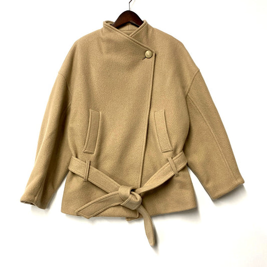 【中古品】【レディース】 ALYSI アリジ コート アウター 169-241022-ay-20-izu サイズ：US 2 カラー：ベージュ 万代Net店