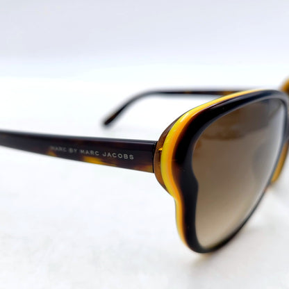 【中古品】【メンズ】 MARC BY MARC JACOBS マークバイマークジェイコブス MMJ369 S SUNGLASSES サングラス 眼鏡 アイウェア 203-241023-ma-14-izu サイズ：59□16-135 カラー：ブラウン系 万代Net店