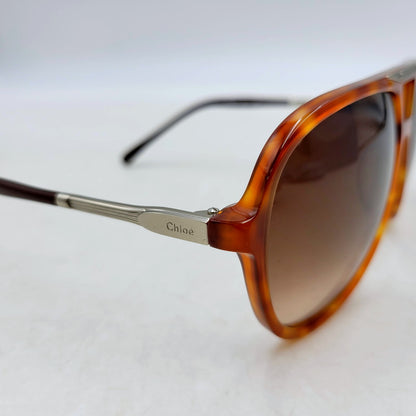 【中古品】【レディース】 Chloe クロエ CL2224 SUNGLASSES サングラス 眼鏡 アイウェア 203-241023-ma-15-izu カラー：ブラウン 万代Net店