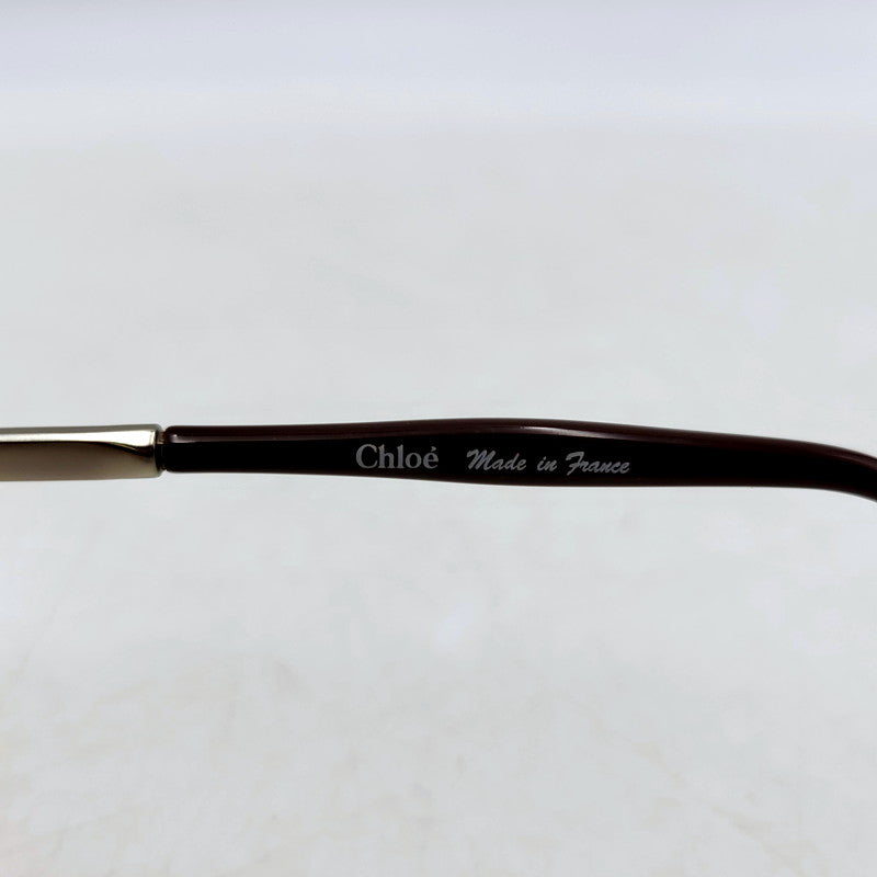 【中古品】【レディース】 Chloe クロエ CL2224 SUNGLASSES サングラス 眼鏡 アイウェア 203-241023-ma-15-izu カラー：ブラウン 万代Net店