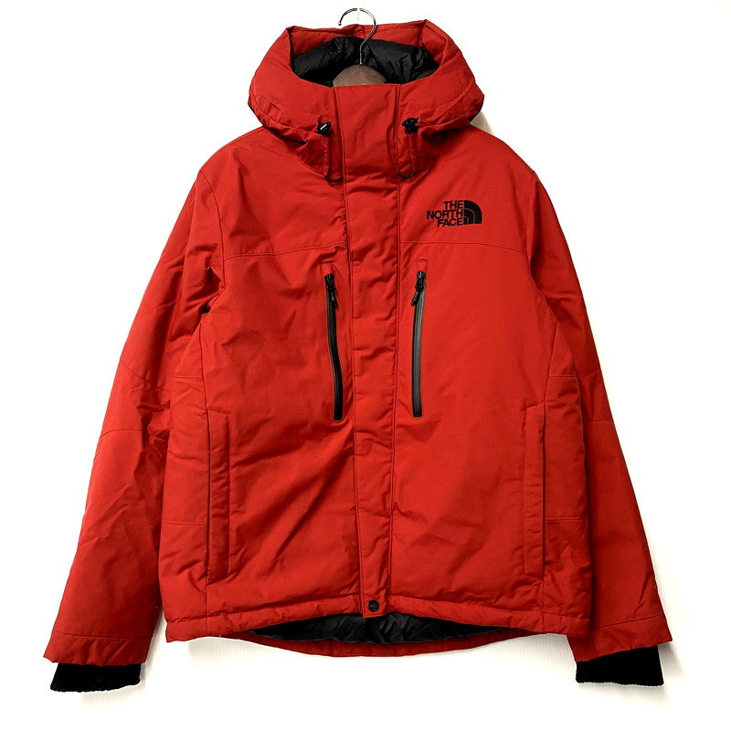 【中古品】【メンズ】 THE NORTH FACE ザ・ノースフェイス DOWN PARKA NF0A2TB3 ダウンパーカー 550フィル ダウンジャケット ロゴ 刺繍 アウター 144-241022-ay-14-izu サイズ：M カラー：レッド 万代Net店