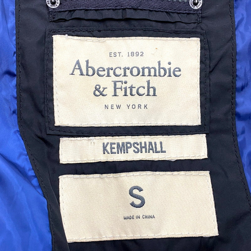 【中古品】【メンズ】 Abercrombie&Fitch アバークロンビーアンドフィッチ KEMPSHALL JACKET A132100416022 ケンプシェル ジャケット アウター 147-241028-as-08-izu サイズ：S カラー：ブラック 万代Net店