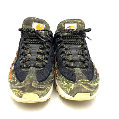 【中古品】【メンズ】  NIKE ナイキ × CARHARTT WIP カーハート ダブリューアイピー AV3866-001 AIR MAX 95 エアマックス BLACK/SAIL/TOTAL ORANGE ブラック/セイル/トータルオレンジ スニーカー シューズ 靴 160-241020-mm-05-izu サイズ：27cm 万代Net店