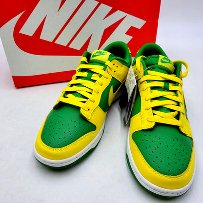 【中古美品】【メンズ】 NIKE ナイキ DV0833-300 DUNK LOW ダンク ロー 靴 スニーカー シューズ 160-241023-ma-01-izu サイズ：28.0cm カラー：”REVERSE BRAZIL” 万代Net店