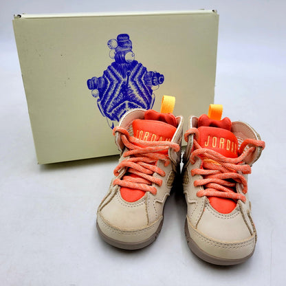 【中古美品】【キッズ】 NIKE×BEPHIES BEAUTY SUPPLY ナイキ×ベフィーズビューティーサプライ DR1483-168 TD AIR JORDAN 7 RETRO エアジョーダン 7 レトロ トドラー 靴 スニーカー シューズ 173-241023-ma-06-izu サイズ：11.0cm カラー：”SANDDRIFT” 万代Net店