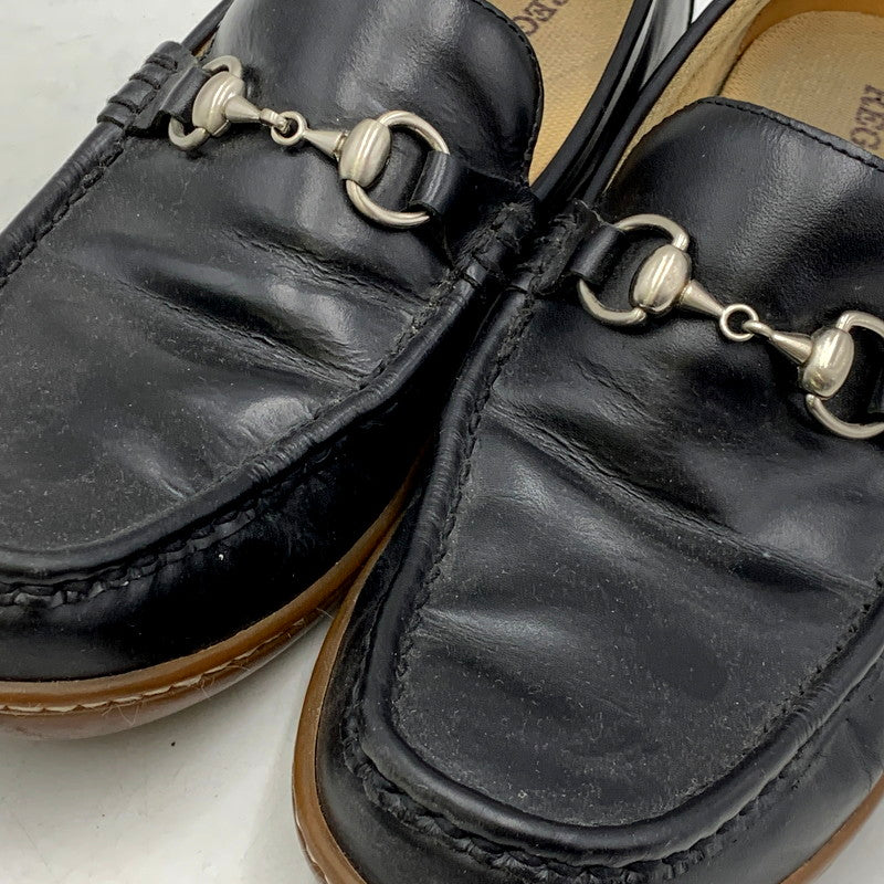 【中古品】【メンズ】 REGAL リーガル PF9C SHOES シューズ 靴 革靴 デッキシューズ 165-241024-ma-09-izu サイズ：25.0cm カラー：黒 万代Net店