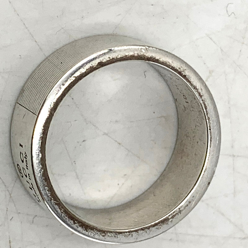 【中古品】【メンズ/レディース】 GUCCI グッチ 163179 925 TM STRIPES RING トレードマークストライプリング 指輪 アクセサリー 服飾雑貨 小物 182-241020-ma-17-izu サイズ：19号 カラー：シルバー 19号 万代Net店