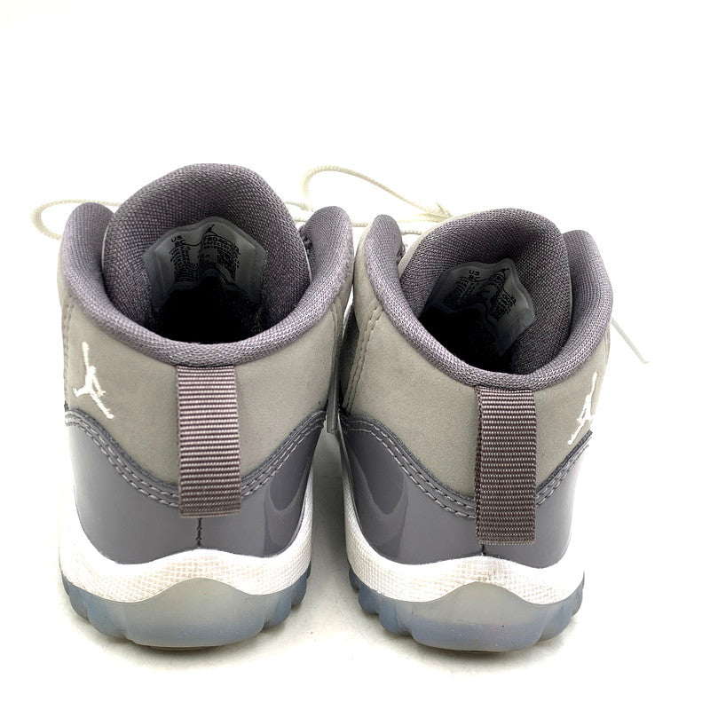 【中古品】【キッズ】 NIKE ナイキ 378040-005 TD AIR JORDAN 11 エアジョーダン COOL GREY クールグレー スニーカー シューズ 靴 173-241020-mm-03-izu サイズ：14.0cm カラー：グレー 万代Net店