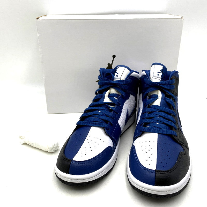 【中古美品】【メンズ】 NIKE ナイキ WMNS AIR JORDAN 1 MID SE DR0501-401 ウィメンズ エア ジョーダン 1 ミッド SE スニーカー シューズ 靴 160-241021-as-13-izu サイズ：29cm カラー：FRENCH BLUE/BLACK-WHITE 万代Net店