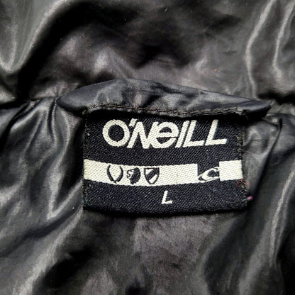 【中古品】【メンズ】  O'NEILL 00S WAVE QUILTING HOODED DOWN JACKET 9049 オニール ウェーブ キルティング フーデッド ダウンジャケット アウター 146-241023-as-40-izu サイズ：L カラー：グリーン 万代Net店