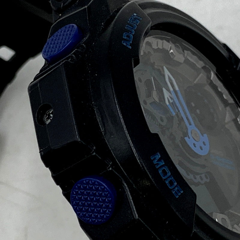 【中古品】【メンズ/レディース】 G-SHOCK ジーショック 30th Anniversary INITIAL BLUE GA-303B 30周年記念モデル イニシャルブルー アナデジ 腕時計 196-241129-as-12-izu カラー：ブルー×ブラック 万代Net店