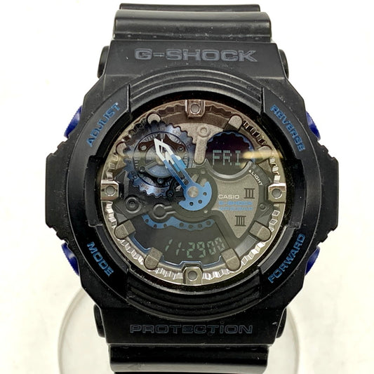 【中古品】【メンズ/レディース】 G-SHOCK ジーショック 30th Anniversary INITIAL BLUE GA-303B 30周年記念モデル イニシャルブルー アナデジ 腕時計 196-241129-as-12-izu カラー：ブルー×ブラック 万代Net店