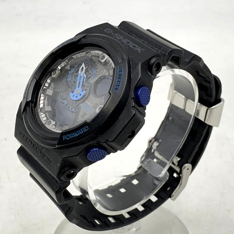 【中古品】【メンズ/レディース】 G-SHOCK ジーショック 30th Anniversary INITIAL BLUE GA-303B 30周年記念モデル イニシャルブルー アナデジ 腕時計 196-241129-as-12-izu カラー：ブルー×ブラック 万代Net店