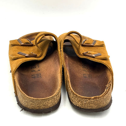 【現状渡し品】【メンズ】 BIRKENSTOCK ビルケンシュトック ZURICH SUEDE LEATHER SANDAL チューリッヒ スエード レザー サンダル シューズ 靴 165-241028-as-52-izu サイズ：26.5cm カラー：ブラウン系 万代Net店