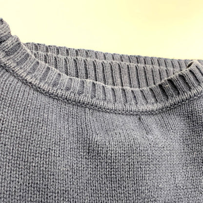 【中古品】【メンズ】 ALEXANDER JULIAN COLOURS アレクサンダージュリアンカラーズ KNIT SWEATER ニットセーター トップス 長袖 146-241116-ma-17-izu サイズ：2XL カラー：ネイビー 万代Net店