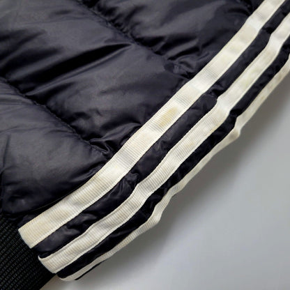 【中古品】【メンズ】 adidas アディダス SUPERSTAR 3LINE QUILTING DOWN JACKET FL0004 スーパースター 3ライン キルティング ダウンジャケット アウター 148-241028-as-37-izu サイズ：O カラー：ブラック 万代Net店