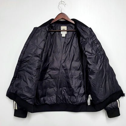 【中古品】【メンズ】 adidas アディダス SUPERSTAR 3LINE QUILTING DOWN JACKET FL0004 スーパースター 3ライン キルティング ダウンジャケット アウター 148-241028-as-37-izu サイズ：O カラー：ブラック 万代Net店