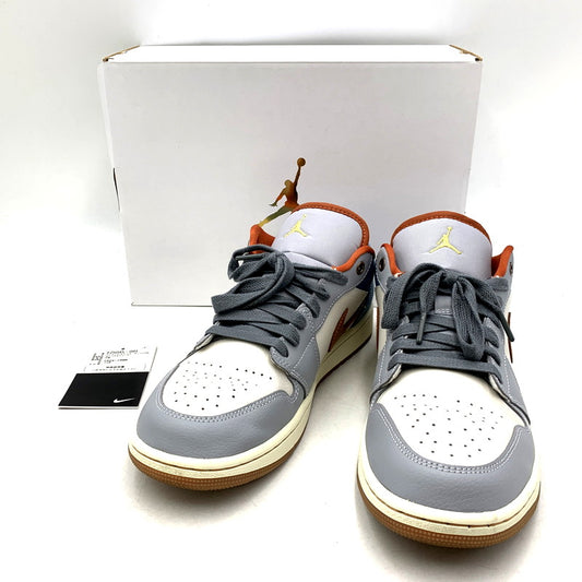 【中古品】【メンズ】 NIKE ナイキ WOMEN'S AIR JORDAN 1 LOW FZ5045-091 ウィメンズ エアジョーダン 1 ロー スニーカー シューズ 靴 160-241026-ay-12-izu サイズ：27.5cm カラー：PHANTOM/MULTI-COLOR 万代Net店