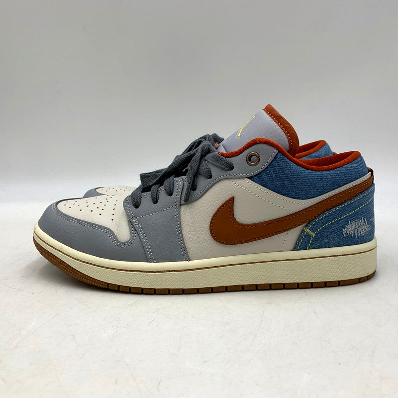 【中古品】【メンズ】 NIKE ナイキ WOMEN'S AIR JORDAN 1 LOW FZ5045-091 ウィメンズ エアジョーダン 1 ロー スニーカー シューズ 靴 160-241026-ay-12-izu サイズ：27.5cm カラー：PHANTOM/MULTI-COLOR 万代Net店