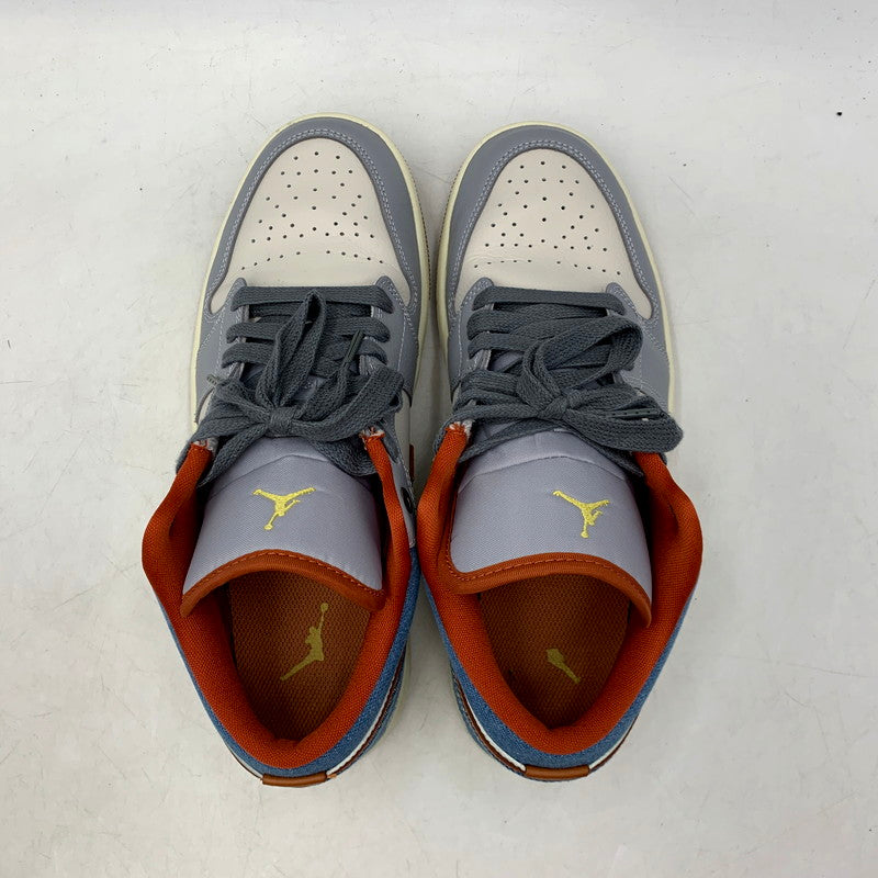 【中古品】【メンズ】 NIKE ナイキ WOMEN'S AIR JORDAN 1 LOW FZ5045-091 ウィメンズ エアジョーダン 1 ロー スニーカー シューズ 靴 160-241026-ay-12-izu サイズ：27.5cm カラー：PHANTOM/MULTI-COLOR 万代Net店