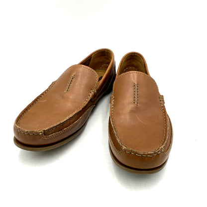 【中古品】【メンズ】 Clarks クラークス 26136933 BENERO RACE ベネロレース スリッポン ローファー シューズ 靴 165-241029-mm-09-izu サイズ：27.5cm カラー：ブラウン 茶 万代Net店