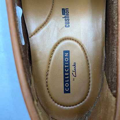 【中古品】【メンズ】 Clarks クラークス 26136933 BENERO RACE ベネロレース スリッポン ローファー シューズ 靴 165-241029-mm-09-izu サイズ：27.5cm カラー：ブラウン 茶 万代Net店