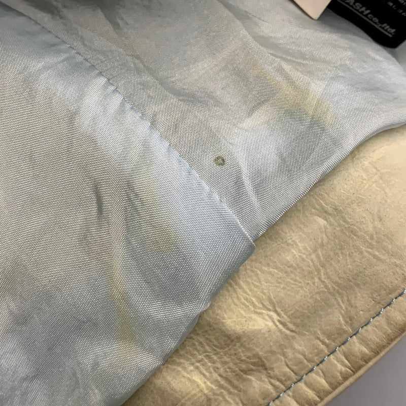 【現状渡し品】【レディース】 ISAMUKATAYAMA BACKLASH イサムカタヤマバックラッシュ COWHIDE LEATHER JACKET カウハイド レザージャケット アウター 168-241028-as-42-izu サイズ：０ カラー：クリーム 万代Net店