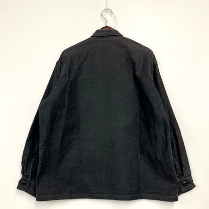 【中古品】【メンズ】 GUNG HO ガンホー UTILITY SHIRT JACKET 223-1558 ユーティリティー シャツジャケット アウター 144-241101-as-25-izu サイズ：L カラー：ブラック 万代Net店