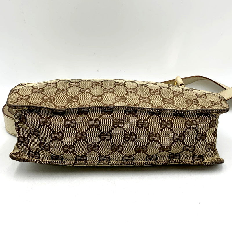 【現状渡し品】【レディース】 GUCCI グッチ 120841 GGキャンバス ショルダーバッグ カバン 鞄 180-241101-as-16-izu カラー：ベージュ系 万代Net店