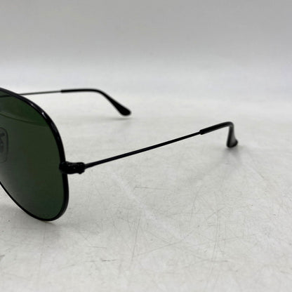 【中古品】【メンズ】 Ray-Ban レイバン RB3025 AVIATOR LARGE METAL SUNGLASSES アビエーターラージメタルサングラス 眼鏡 アイウェア 203-241101-ma-10-izu サイズ：58□14 135 カラー：黒 万代Net店