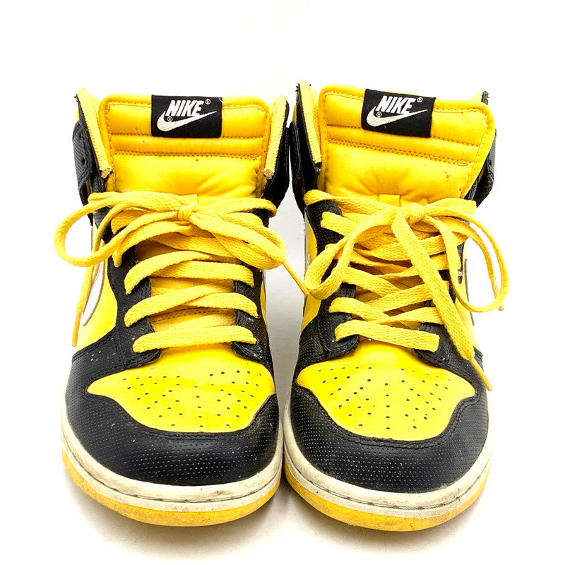 【中古品】【メンズ/レディース】 NIKE ナイキ DUNK HIGH 317982-703 ダンクハイ スニーカー シューズ 靴 160-241102-as-13-izu サイズ：26cm カラー：Varsity Maize/White/Black 万代Net店