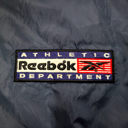 【中古品】【メンズ】 Reebok リーボック 90S NYLON JACKET ナイロンジャケット アウター 146-241102-as-18-izu サイズ：XL カラー：ネイビー 万代Net店