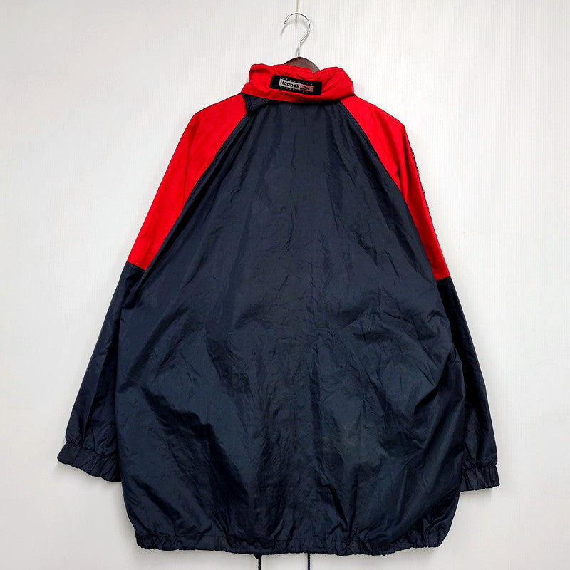 【中古品】【メンズ】 Reebok リーボック 90S NYLON JACKET ナイロンジャケット アウター 146-241102-as-18-izu サイズ：XL カラー：ネイビー 万代Net店