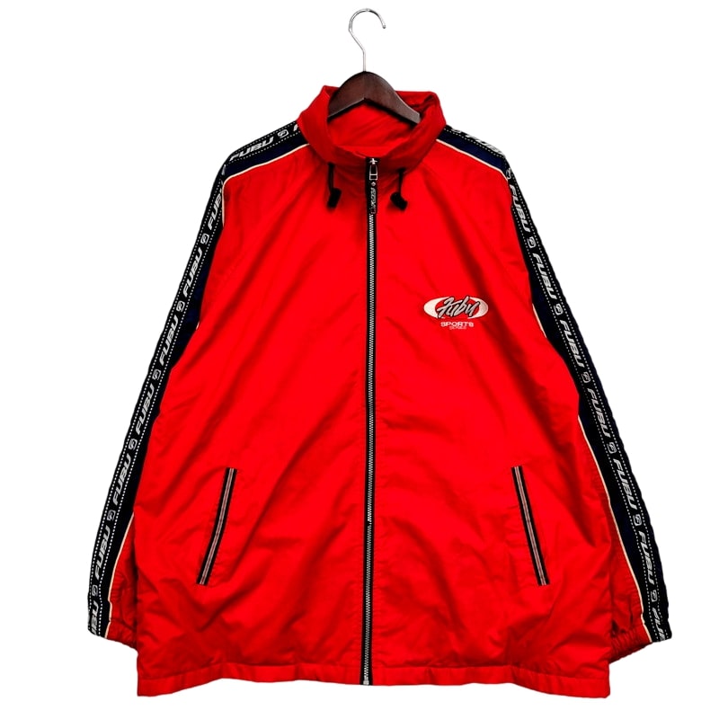 【現状渡し品】【メンズ】 FUBU THE COLLECTION フブザコレクション 90S NYLON JACKET ナイロンジャケット アウター 146-241102-as-29-izu カラー：レッド 万代Net店