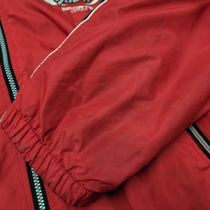 【現状渡し品】【メンズ】 FUBU THE COLLECTION フブザコレクション 90S NYLON JACKET ナイロンジャケット アウター 146-241102-as-29-izu カラー：レッド 万代Net店