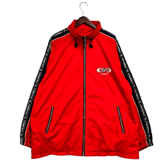 【現状渡し品】【メンズ】  FUBU THE COLLECTION フブザコレクション 90S NYLON JACKET ナイロンジャケット アウター 146-241102-as-29-izu カラー：レッド 万代Net店