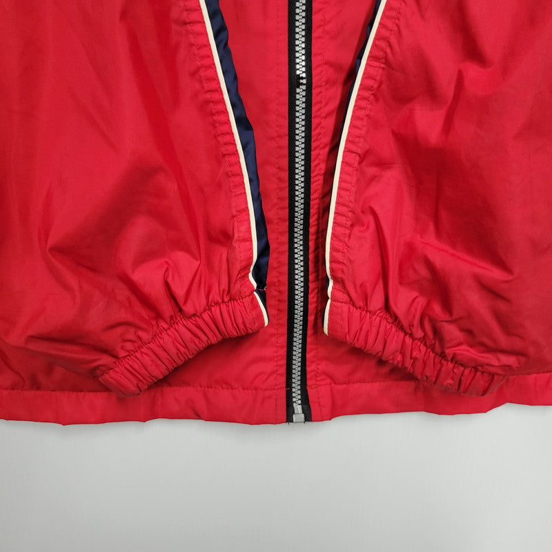 【現状渡し品】【メンズ】 FUBU THE COLLECTION フブザコレクション 90S NYLON JACKET ナイロンジャケット アウター 146-241102-as-29-izu カラー：レッド 万代Net店