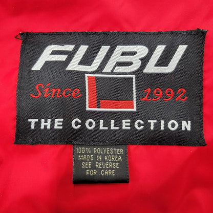 【現状渡し品】【メンズ】  FUBU THE COLLECTION フブザコレクション 90S NYLON JACKET ナイロンジャケット アウター 146-241102-as-29-izu カラー：レッド 万代Net店