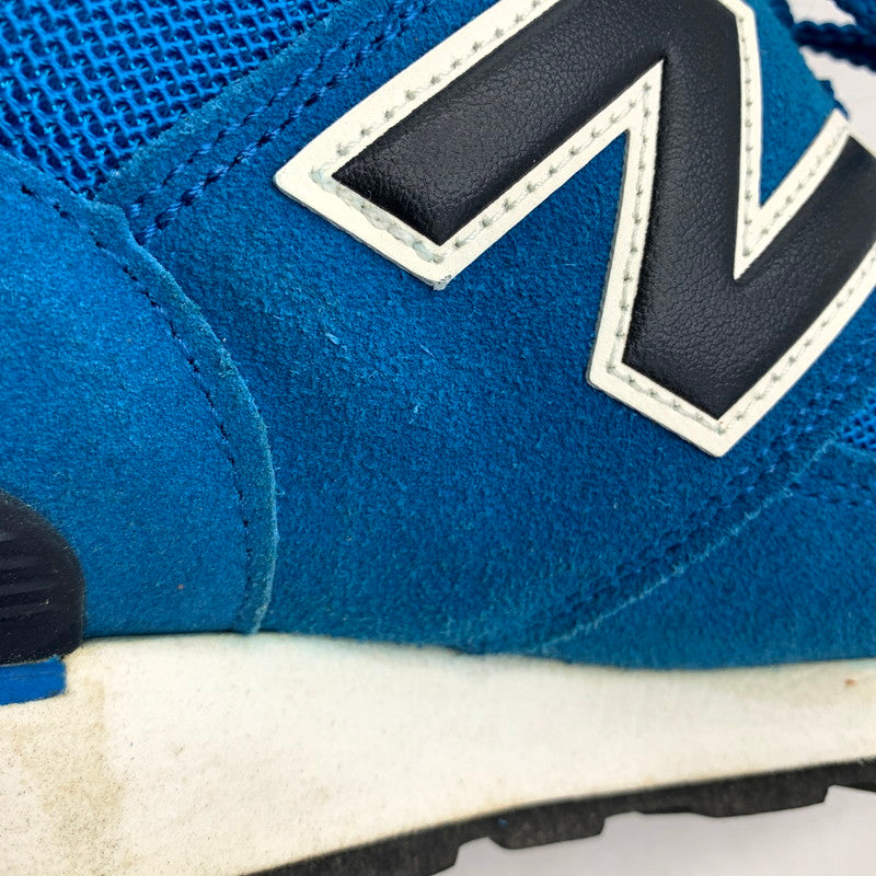 【中古品】【メンズ/レディース】 NEW BALANCE ニューバランス M670SBK 英国製 スニーカー シューズ 靴 162-241103-ay-28-izu サイズ：US8/26cm カラー：ブルー 万代Net店