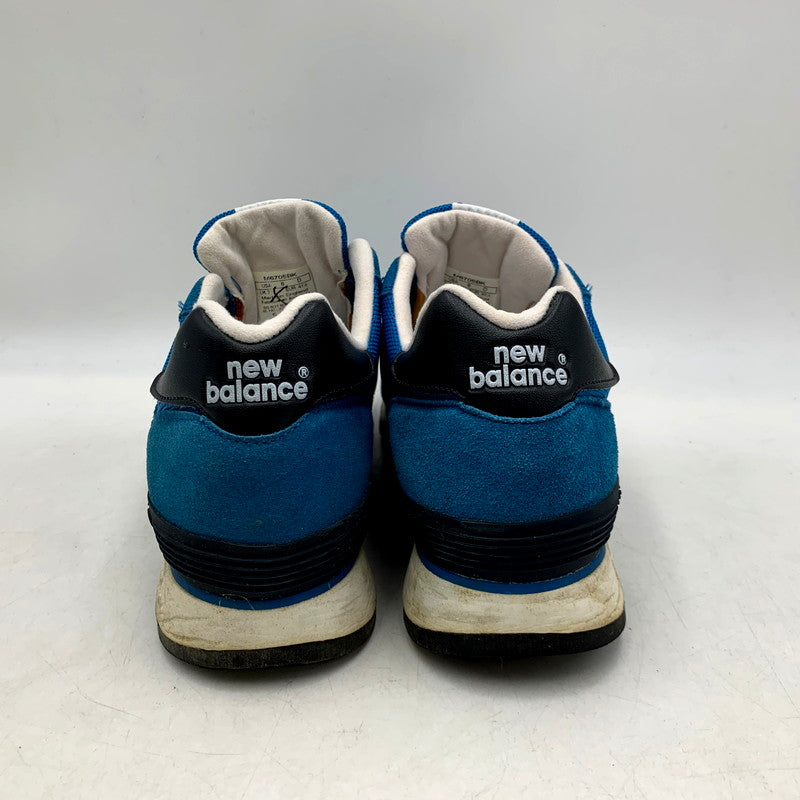 【中古品】【メンズ/レディース】 NEW BALANCE ニューバランス M670SBK 英国製 スニーカー シューズ 靴 162-241103-ay-28-izu サイズ：US8/26cm カラー：ブルー 万代Net店