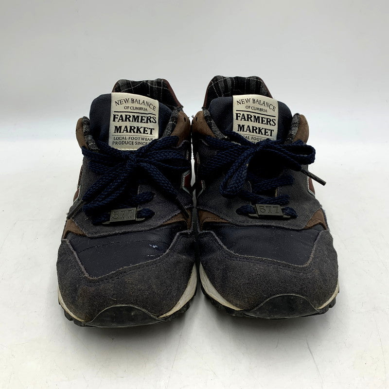 【現状渡し品】【メンズ】 NEW BALANCE ニューバランス × FARMERS MARKET ファーマーズ マーケット M577FMN 英国製 スニーカー シューズ 靴 163-241103-ay-30-izu サイズ：US8.5/26.5cm カラー：マルチ 万代Net店