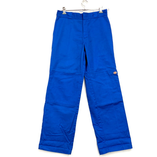 【中古品】【メンズ】 Dickies ディッキーズ DOUBLE KNEE WORK PANTS 85283 ダブルニーワークパンツ ボトムス 158-241105-as-15-izu サイズ：32 カラー：ブルー 万代Net店