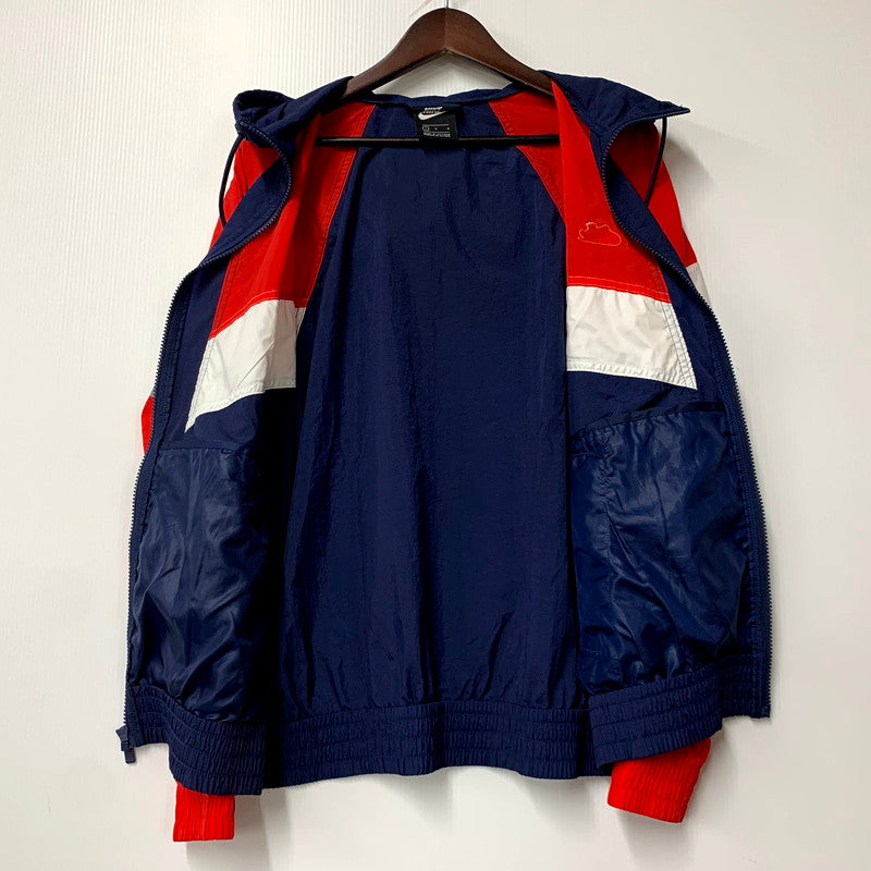 【中古品】【メンズ】 NIKE ナイキ M NSW HE WR+ JKT HD UNLD CZ0782-410 ウインドブレーカー フーディ ナイロンジャケット ロゴ 刺繍 アウター 148-241103-ay-18-izu サイズ：L カラー：マルチ 万代Net店