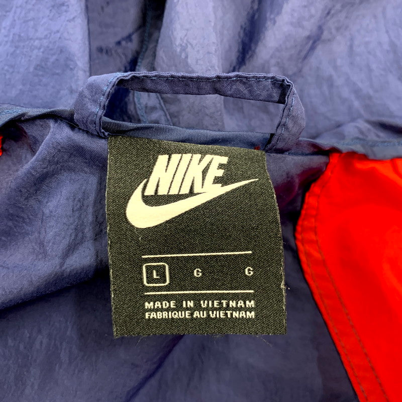 【中古品】【メンズ】 NIKE ナイキ M NSW HE WR+ JKT HD UNLD CZ0782-410 ウインドブレーカー フーディ ナイロンジャケット ロゴ 刺繍 アウター 148-241103-ay-18-izu サイズ：L カラー：マルチ 万代Net店