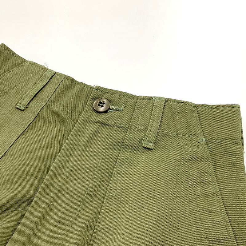 【中古品】【レディース】  US ARMY ユーエスアーミー BAKER PANTS ベイカーパンツ ボトムス 171-241105-as-17-izu サイズ：26×29 カラー：グリーン 万代Net店